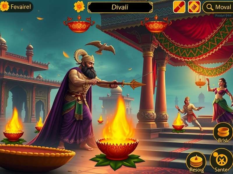 Mystic Realm In Diwali festival event